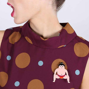 Erstwilder He Be Rikishi Brooch BH6532-6470