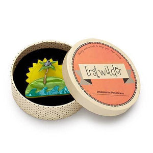 Erstwilder Island in the Sun Brooch BH6250-4060