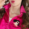 Jan the Joker Brooch
