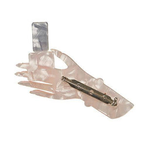 Erstwilder Lacquer de Rouge Brooch BH5985-1080