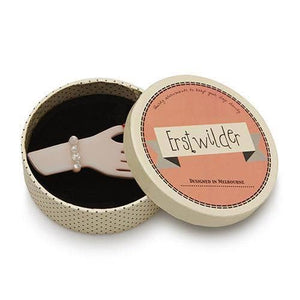 Erstwilder Lacquer de Rouge Brooch BH5985-1080