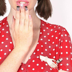 Erstwilder Lacquer de Rouge Brooch BH5985-1080