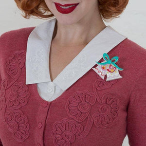 Erstwilder Mary's Bells Brooch BH6620-8001