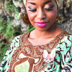 Erstwilder Finnicky Fennec Fox Brooch BH6717-9260