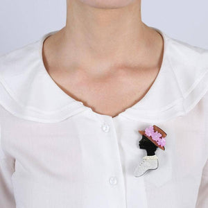 Erstwilder Miss Fanny Mae Jones Brooch BH4055-5070