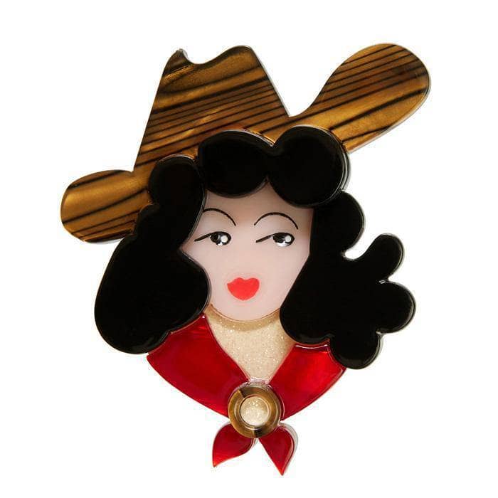 Erstwilder Montana Belle Brooch BH6602-1070