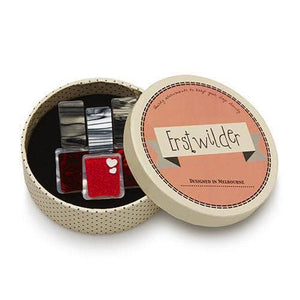 Erstwilder Nailed It! Brooch Red BH5984-1070