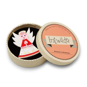 Erstwilder Nanna's Little Angel Brooch BH6617-8010