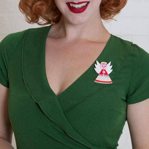 Erstwilder Nanna's Little Angel Brooch BH6617-8010