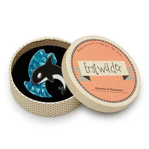 Erstwilder Olinda the Honorable Orca Brooch BH6512-7030