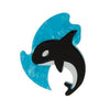 Erstwilder Olinda the Honorable Orca Brooch BH6512-7030