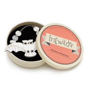 Erstwilder Oscar the Owl Oracle  Necklace N5594-8081