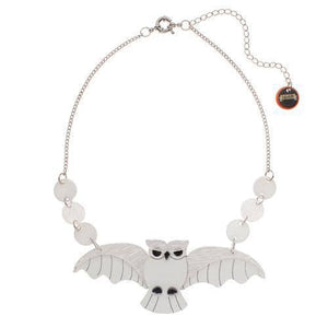 Erstwilder Oscar the Owl Oracle  Necklace N5594-8081