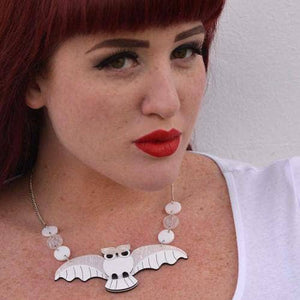 Erstwilder Oscar the Owl Oracle  Necklace N5594-8081