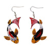 Erstwilder Playing Koi Earrings E6534-6180