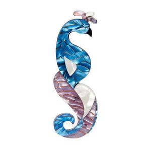 Erstwilder Precious Peafowl Bird Brooch BH6587-3050