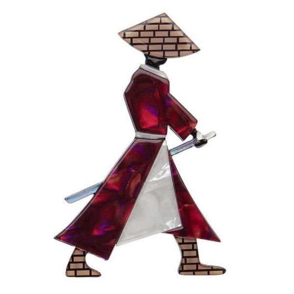 Rebellious ronin brooch deals