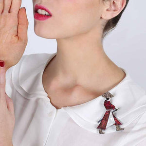 Erstwilder Rebellious Ronin Brooch BH6537-1080