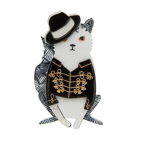 Erstwilder Rock With You Cat Brooch BH6504-7080