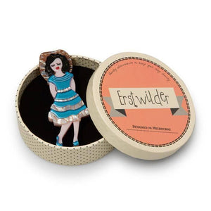 Erstwilder Rockabilly Queen Brooch BH6261-4464