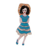 Erstwilder Rockabilly Queen Brooch BH6261-4464