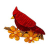 Erstwilder Ruby the Red Cardinal Brooch BH5530-1061