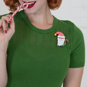 Erstwilder Saint Nick Brooch BH6619-8010