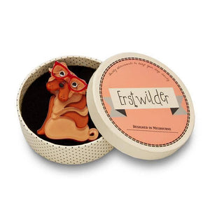 Erstwilder Shi-Ping the Shar Pei Dog Brooch BH6583-9000