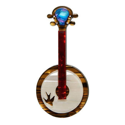 Erstwilder Stay Plucky Brooch BH6605-8010