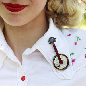 Erstwilder Stay Plucky Brooch BH6605-8010