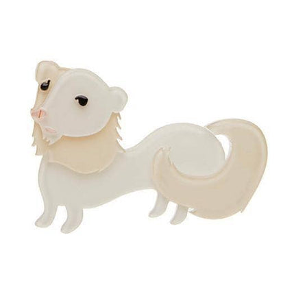 Erstwilder Sunny Smiles Ferret Brooch BH6219-8000