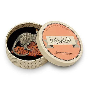 Erstwilder Sure-Footed Shy Guy Wallaby Brooch BH6282-7110