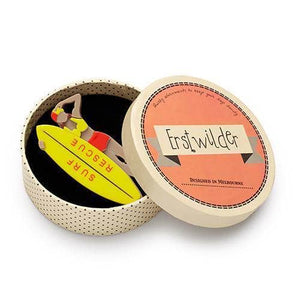 Erstwilder Surf Rescue Brooch BH6236-6010