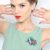 The Lone Raptor Brooch