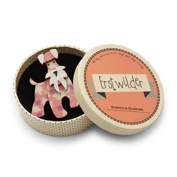 Erstwilder The Schnauzer and Klaus Brooch BH4011-8064