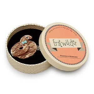 Erstwilder Theodore the Trim Taipan Brooch BH6287-9000