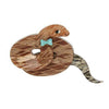 Theodore the Trim Taipan Brooch