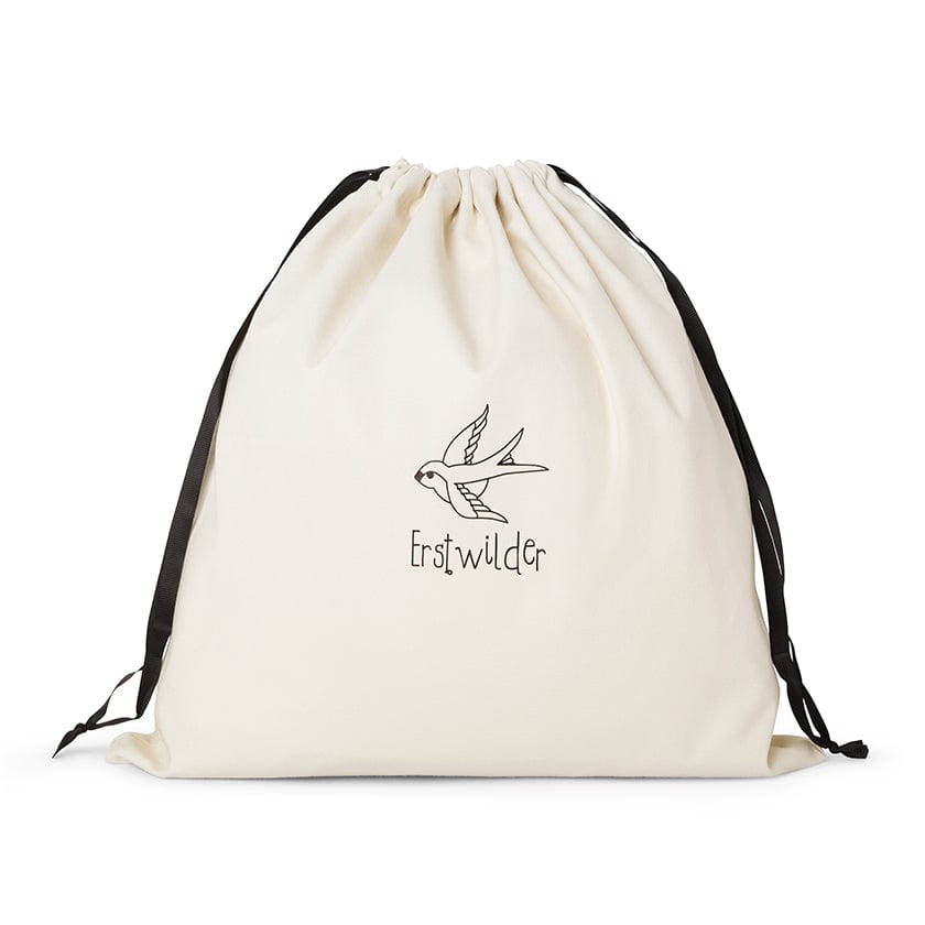 Erstwilder Logo Drawstring Bag  -  Erstwilder  -  Quirky Resin and Enamel Accessories