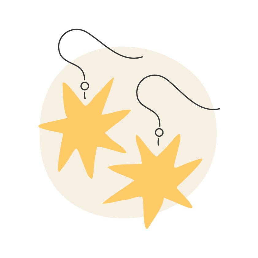 Lucky Dip Lucky Dip Essential Earrings LD007