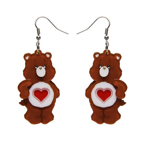 Erstwilder Care Bears Tenderheart Bear Earrings AA1EG2