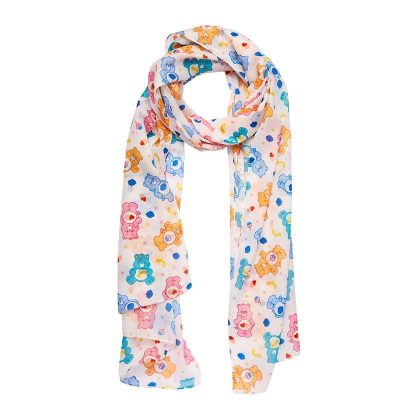 Erstwilder Care Bears We Care a Lot Large Neck Scarf AA1SN2