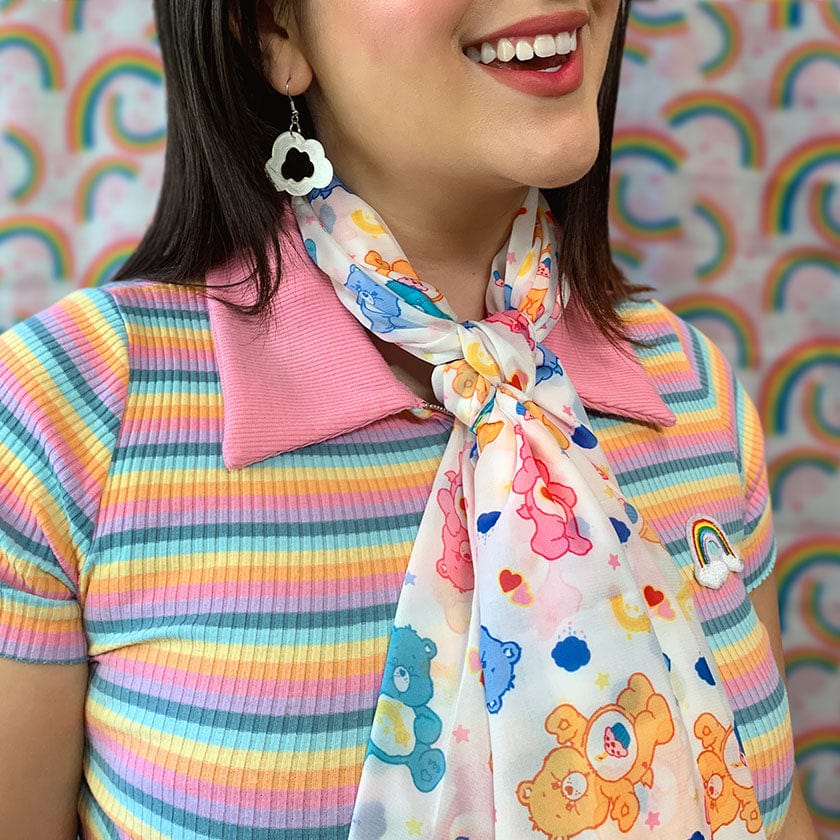 Erstwilder Care Bears We Care a Lot Large Neck Scarf AA1SN2