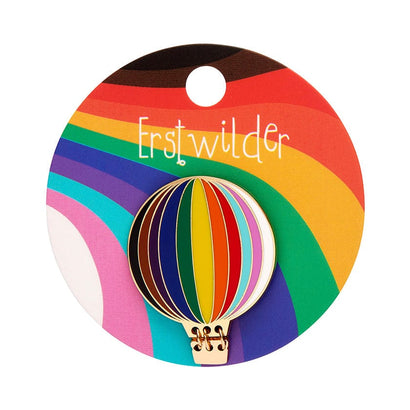Inclusion Around the World Enamel Pin  -  Erstwilder  -  Quirky Resin and Enamel Accessories