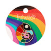 Carmel's Colourful Chameleon Enamel Pin  -  Erstwilder  -  Quirky Resin and Enamel Accessories