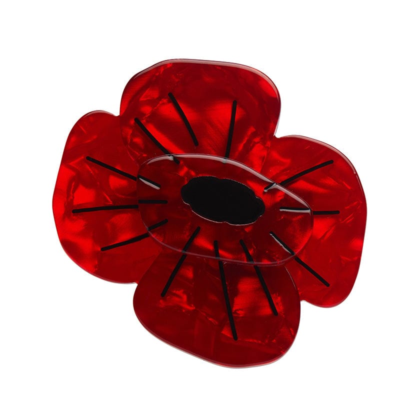 Erstwilder Remembrance Poppy Brooch AF1BH09