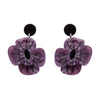 Remembrance Poppy Drop Earrings