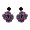 Remembrance Poppy Drop Earrings