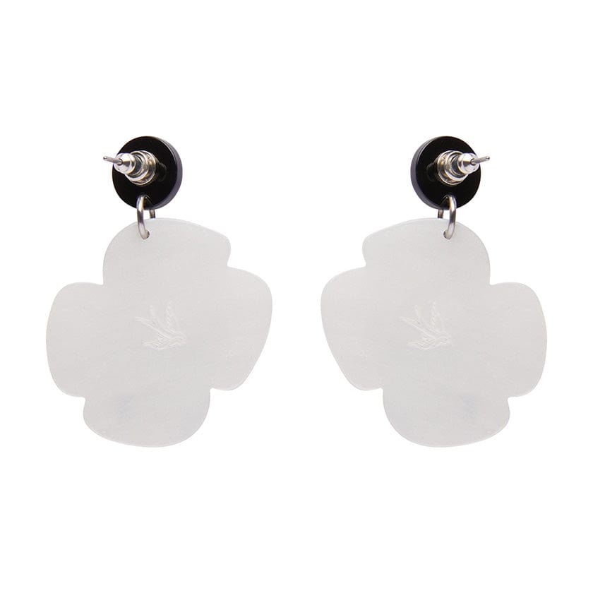 Erstwilder Remembrance Poppy Drop Earrings AF1EG05