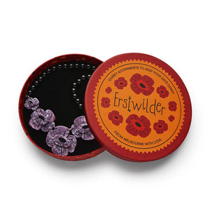 Erstwilder Remembrance Poppy Necklace AF1NS02
