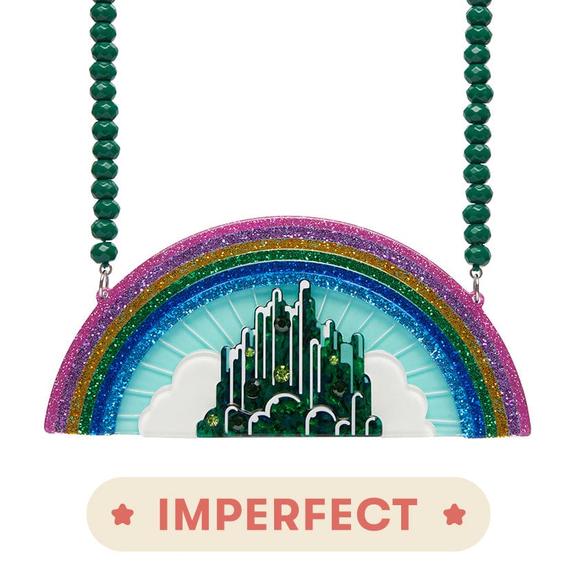 Erstwilder Emerald City Necklace (IMPERFECT) IP-AG1NS03